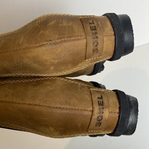 Sorel Womens Joan Of Arctic Wedge II Chelsea Boots 5 Elk Brown NL3493-286 Winter - Picture 5 of 14